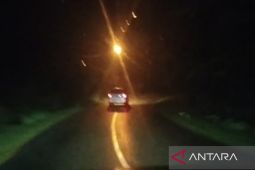 Arus mudik di Jalinsum Tapsel ramai lancar, menurun di malam hari