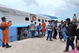 Arus mudik di Pelabuhan Tanjung Kalian mengalami peningkatan