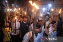 Pawai takbiran Idul Fitri di Tangerang