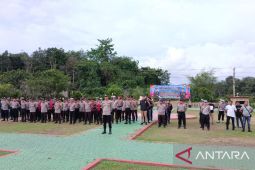 Polres Bangka Selatan gelar apel pengamanan malam takbiran