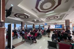 Puncak arus mudik di Bandara SIM capai 2.815 penumpang