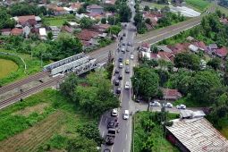 kepadatan di jalur arteri Jombang
