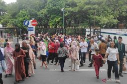 Kegiatan "open house" Istana Merdeka resmi ditutup