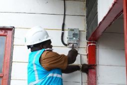 PLN listriki 12 Kampung Kabupaten Deyai Papua Tengah