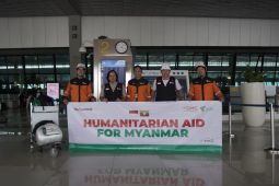 Ministry send 12 tons of aid to Myanmar earthquake victims