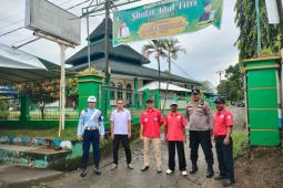 Panji Yosua dan LC ikut amankan Shalat Idul Fitri di Manado