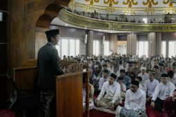 Bupati dan Wabup Sergai Shalat Id bersama warga