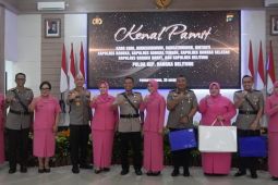 Kapolda Babel Pimpin Sertijab Pejabat Utama dan Lima Kapolres