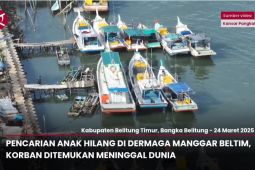 Pencarian anak hilang di Dermaga Manggar Beltim, korban ditemukan meninggal dunia