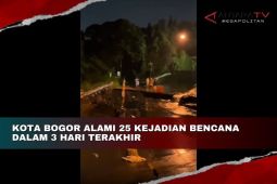Kota Bogor alami 25 kejadian bencana dalam 3 hari terakhir