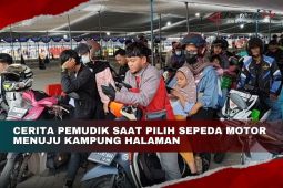 Cerita pemudik saat pilih sepeda motor menuju kampung halaman