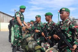 Kodam I/Bukit Barisan berangkatkan  450 prajurit jaga perbatasan Papua