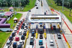 Sebanyak 179.576 kendaraan lintasi Tol Trans Sumatera pada H2 Lebaran