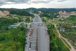 Volume kendaraan di Tol Balsam meningkat 102 persen pasca lebaran