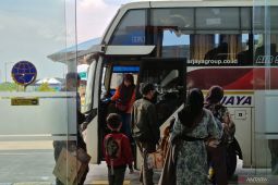 Sejumlah pemilir pilih kembali lebih awal hindari kemacetan