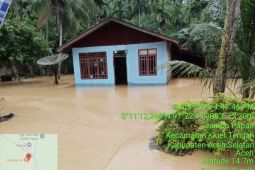 Luapan Sungai Manggamat rendam tujuh desa di Kluet Tengah Aceh Selatan