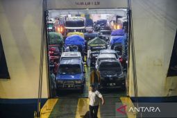 Arus balik pemudik di Pelabuhan Merak