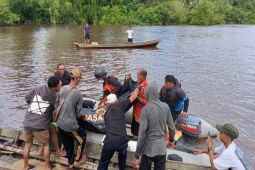 Korban serangan buaya di Hanaut Kalteng ditemukan