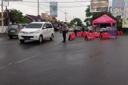 Lalu lintas jalan nasional Rangkasbitung-Pandeglang padat lancar