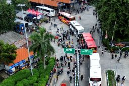 Puncak arus balik di Terminal Purabaya