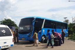 Damri Palembang siagakan  puluhan bus layani arus balik Lebaran