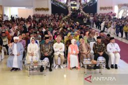 Ribuan tokoh dan warga Gorontalo kumpul di Halalbihalal Pemprov