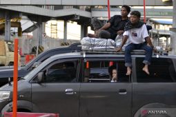 Arus balik di Pelabuhan Bakauheni masih terjadi pada H+5