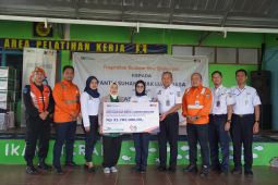 Daop 7 salurkan bantuan TJSL Rp125 juta selama angkutan Lebaran 2025
