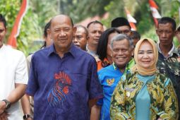 Bupati Langkat hadiri pertemuan ketahanan pangan dengan Gapoktan Stabat Lama Barat