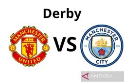 Liga Inggris, Derbi Manchester berakhir imbang dengan skor kacamata
