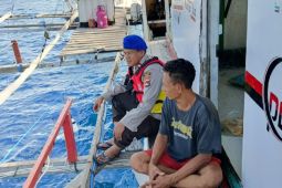 Cegah pelanggaran hukum, Polairud Polres Dompu patroli di peraian Teluk Saleh