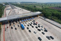Gerbang Tol Cikampek Utama dilalui 507.229 kendaraan dari wilayah timur Trans Jawa