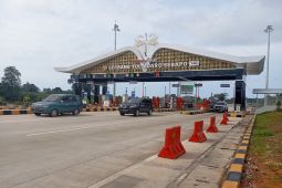 Lalu lintas  tol Betung-Tempino kembali normal pasca-kecelakaan tunggal