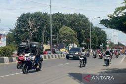 Arus milir di Jalur Pantura Cirebon  melandai pada H+7 Lebaran