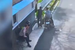 Viral di Medsos, Pencurian Sepeda Motor Ojol di Kawasan Asrama Polisi Bandung