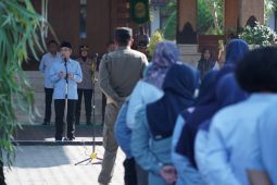 Bupati menekankan pentingnya semangat kerja bagi ASN usai libur Lebaran