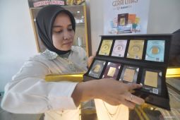 Harga emas di Pegadaian pada 24 Mei kompak turun