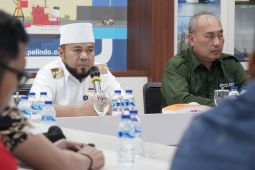 Gubernur Helmi minta Pelindo serius atasi pendangkalan alur pelabuhan