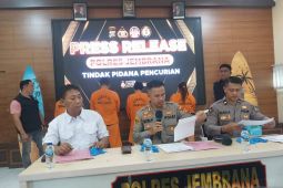 Satreskrim Polres Jembrana ungkap sejumlah kasus pencurian