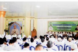 193 jemaah calon haji Kabupaten Pesawaran ikuti manasik Haji Reguler