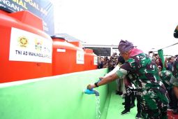 PT Timah bangun 16 sumur bor tingkatkan akses air bersih warga lingkar tambang