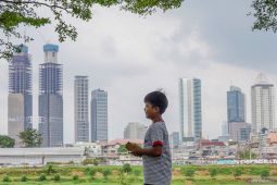 Minggu pagi, polusi Jakarta terburuk ke-4 di dunia
