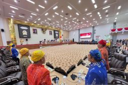 DPRD Sulteng gelar rapat paripurna istimewa HUT ke-61 Sulawesi Tengah