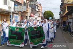Pawai ta'aruf awali MTQ Nasional Tingkat Kota Pematangsiantar 2025