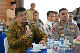 Gubernur Sumut ajak  Polda terus berkolaborasi wujudkan rasa aman