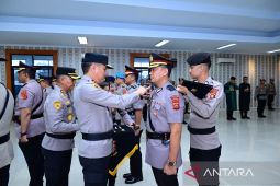 Kapolda Jambi  sertijab lima pejabat utama