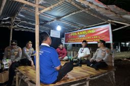 Kapolres Bangka Selatan sambangi poskamling untuk ciptakan Kamtibmas yang kondusif