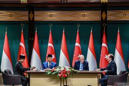 RI-Turki teken 3 MoU bidang kedaruratan, kebudayaan, dan komunikasi