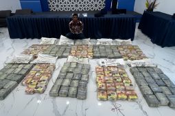 Polri gagalkan peredaran 192 kilogram sabu jaringan internasional