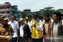 Wali Kota Jambi dampingi Komisi V DPR tinjau Stasiun Pompa Asam antisipasi banjir